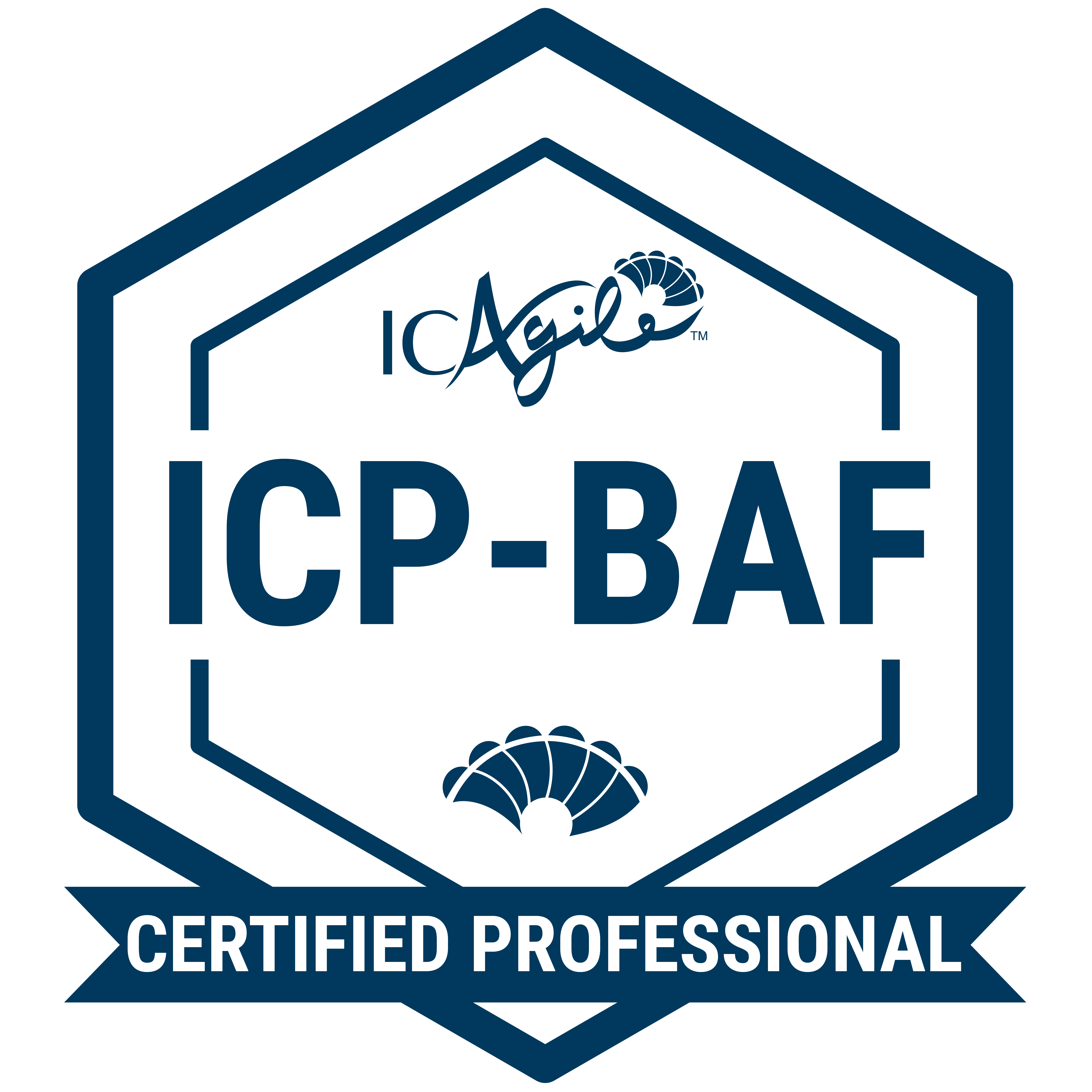 ICP-BAF badge