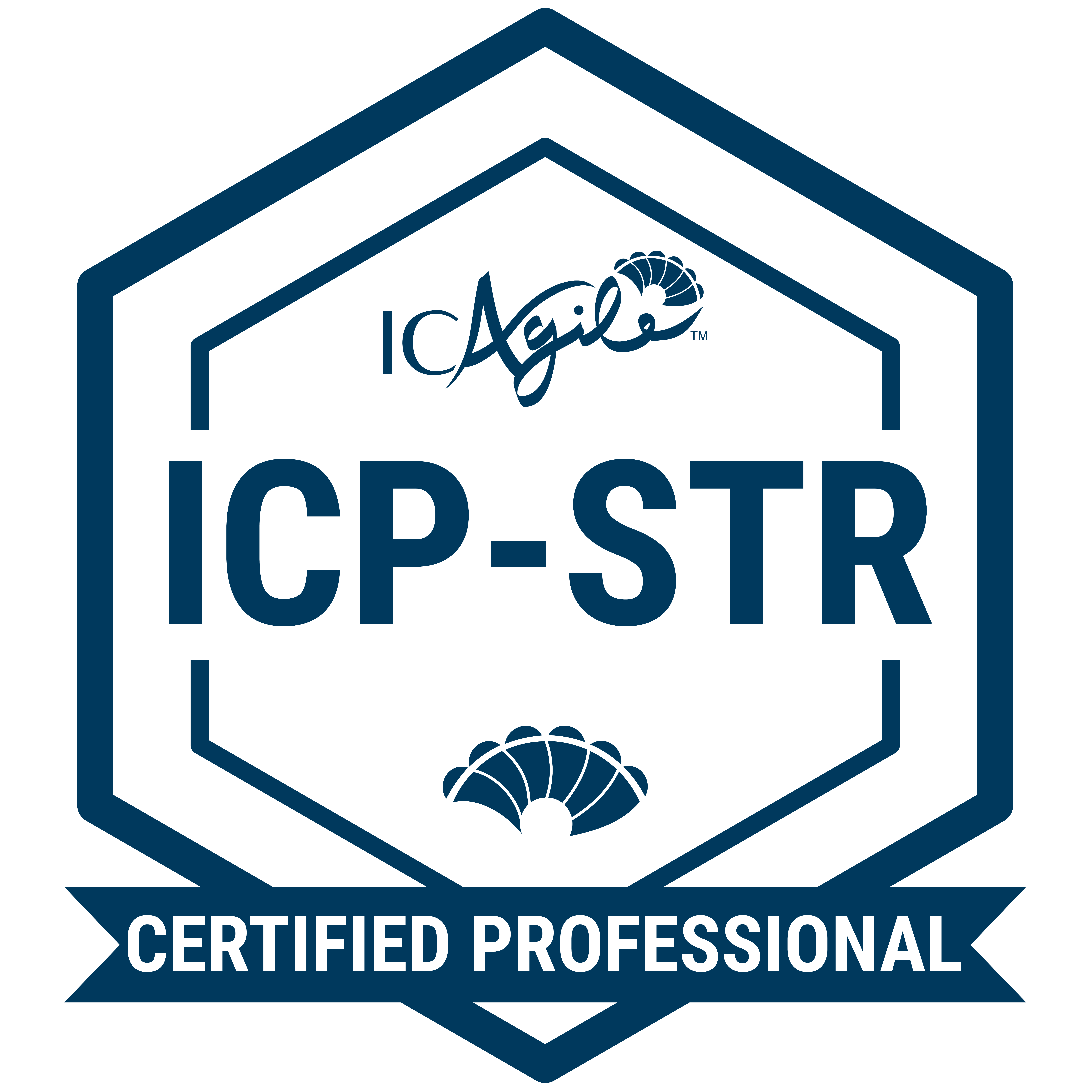 ICP-STR badge